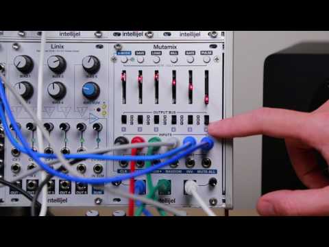 Mutamix Mixing Audio And CV Walkthrough