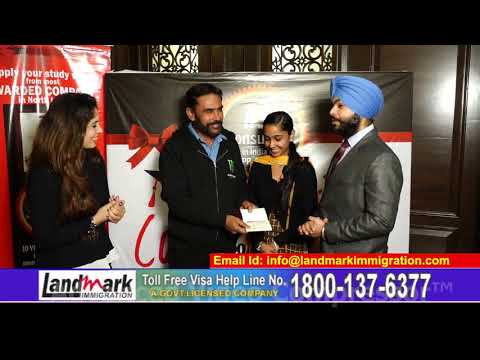 Testimonial of MS. MANJINDER KAUR - LANDMARK IMMIGRATION CONSULTANT