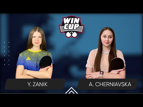 12:15 Yulianna Zanik - Alina Cherniavska West 2 WIN CUP 10.06.2024 | TABLE TENNIS WINCUP