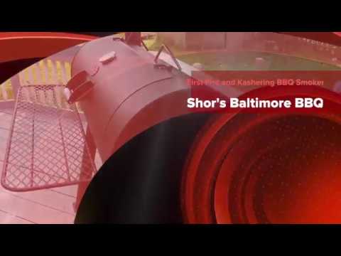 The First Fire and Kashering BBQ Smoker