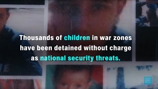 视频：被拘押的战地儿童

