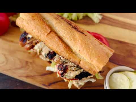 Blackened Chicken Po’ Boy
