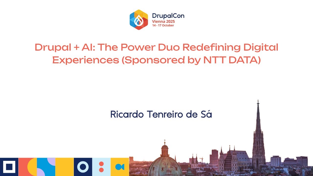 Drupal + AI: The Power Duo Redefining Digital Experiences (Sponsored by NTT DATA)