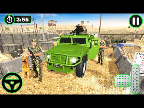 Army Vehicles Transport Simulator – Ultimate City Road Driving Army Truck Driving - Android Gameplay