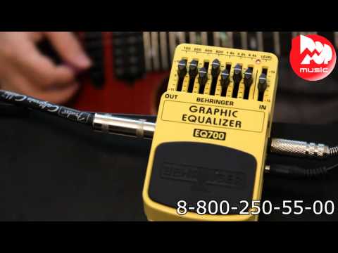 Обзор педали эффектов Behringer EQ700