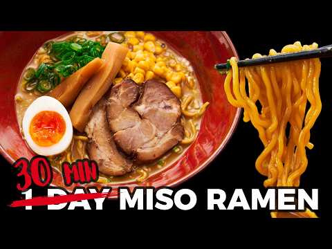30-Minute Miso Ramen Broth