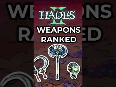 HADES 2 WEAPONS RANKED  #roguelike #gaming #magicaroo #hades #hades2 #roguelite