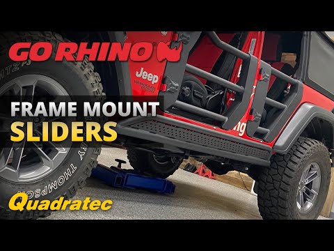 Go Rhino Frame Mount Slider Review for Jeep Wrangler JL Unlimited