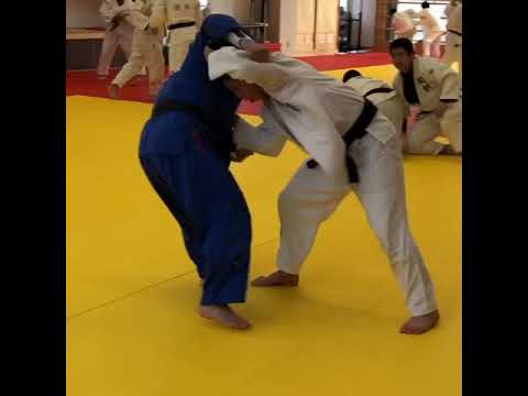 【#柔道21】#shorts 柔道の練習、浮落としJudo Practice UKIOTOSHI