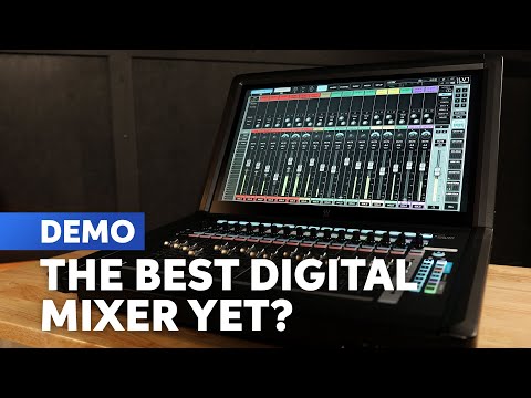 Waves eMotion LV1 Classic 64-channel Digital Mixer Overview