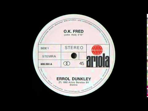 12" Errol Dunkley - O.K. Fred