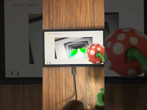 Switch2 カメラの映像をカメラで映すと