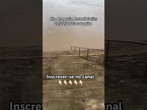 Rio Araguaia Aruanã Goiás 20/12/2025 #turismo #travel #trip #naturezasurpreendente #vemconhecer