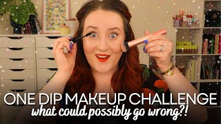 ONE DIP MAKEUP CHALLENGE! All Cruelty Free & Affordable Makeup Products...