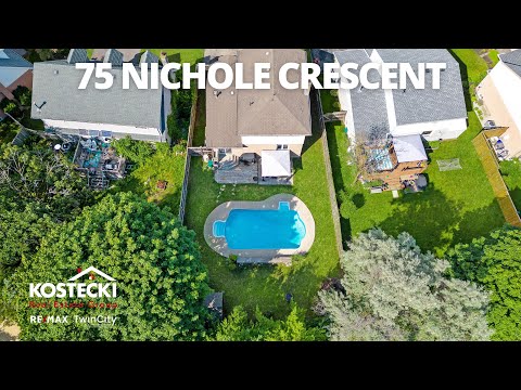 Fantastic Turnkey with Pool - 75 Nichole Crescent - Kitchener Real Estate Video