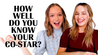 Jules LeBlanc & Jayden Bartels Play 'How Well Do You Know Your Co-Star?' | Marie Claire video