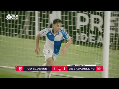 Resumen #PrimeraFederación | CD Eldense 2-1 CE Sabadell FC | Jornada 23 | Temporada 2025/2026