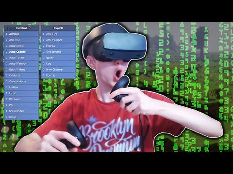 Hacking In Minecraft VR Is Stupidly Funny