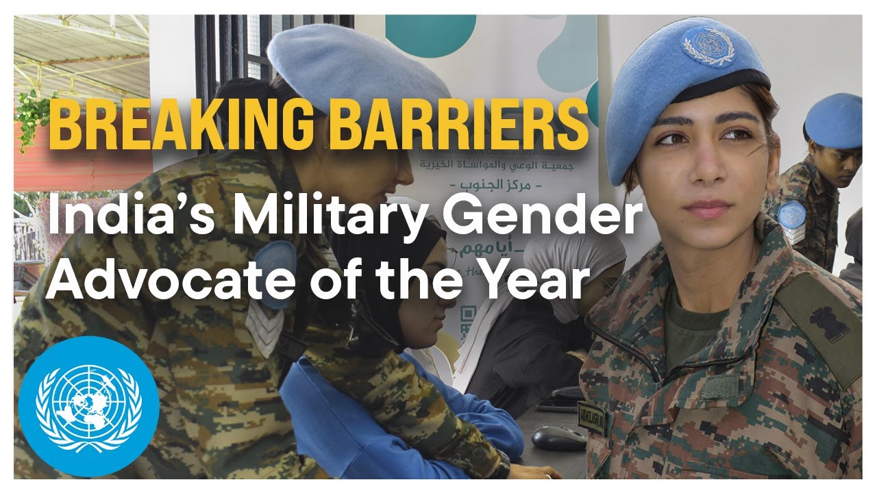 India's Major Abhilasha Barak Wins UN Gender Advocate Award | United Nations