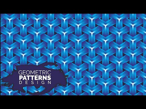 Abstract Gradient Style Background Design in Adobe Illustrator CC