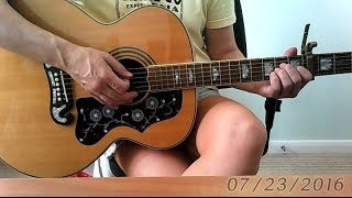 Marie Digby &#39;Traffic&#39; - Acoustic Guitar Cover (W/TAB)
