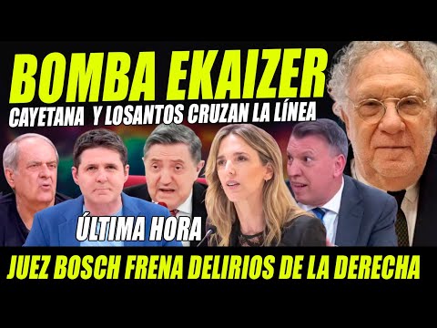 BOMBA EKAIZER REVIENTA A CAYETANA Y LOSANTOS ¡GOLPE ESTADO EN DESARROLLO! BOSCH FRENA CÁRCEL PUENTE