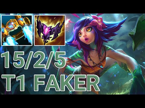 T1 Faker Neeko Mid VS Talon | KR GrandMaster Patch 13.11