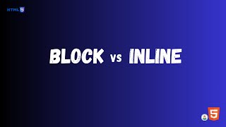 HTML Block vs Inline Elements: Beginner Web Development Tutorial