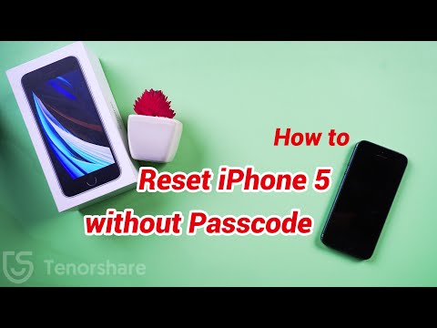 how to factory reset iphone 5 without passcode