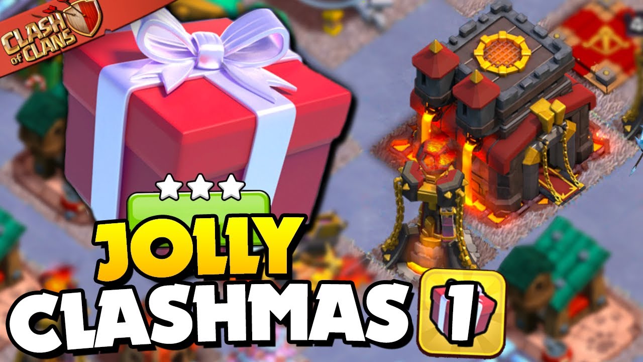 Easily 3 Star Jolly Clashmas Challenge #1 (Clash of Clans)