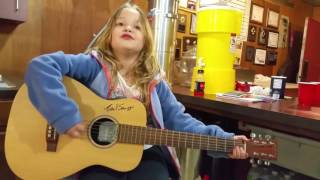 Lily singing Nickels and Dimes her audition to Dolly Parton