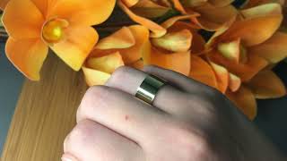 Vídeo de Aliança Reta Ouro 18k 9mm