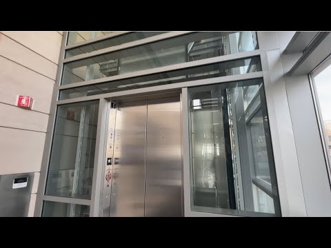 Anti-Scenic ThyssenDover Hydraulic Elevator @ NU Block Art Gallery - Evanston, IL.