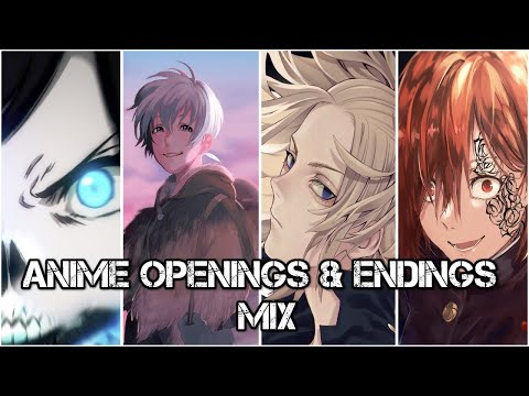 Anime Openings & Endings Compilation #4 [2024 EDITION!] | Anime Music Mix