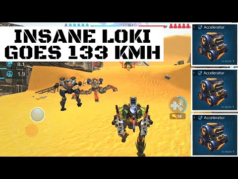 War Robots-Loki With Accelerator Module Is Op-Test Server Gameplay