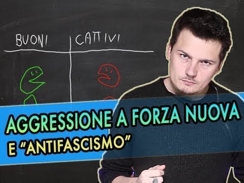 Due parole conclusive sull'aggressione al militante di Forza Nuova