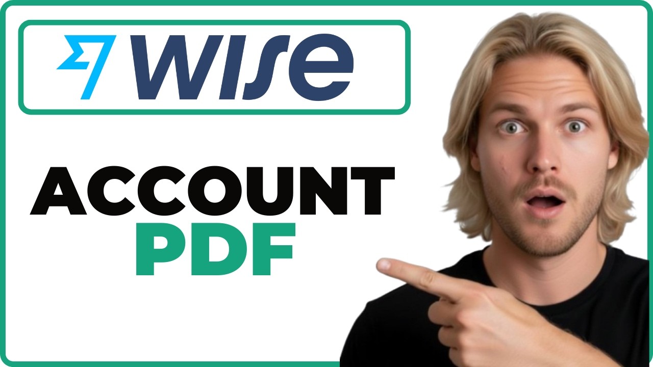 How To Get A Proof Of Account Details PDF In Wise (Working 2026)