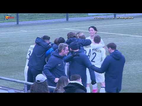 2021 12 18 FV N'rh  Oberliga Saison 2021 22 SP17 FC Kray vs  SV Ratingen 04 19
