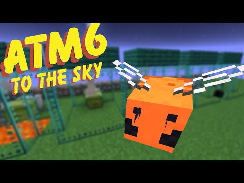 INICIO DO BLOOD MAGIC E PROGRESSÃO COM AS ABELHAS!! ATM6 - To The Sky #24