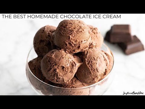 Best Homemade Chocolate Ice Cream Recipe