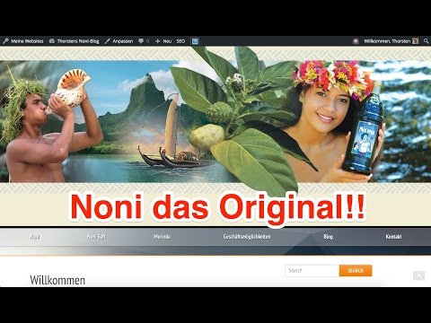 Noni das Original - Morinda Produkte Firma Botschaft und Geschäftschance