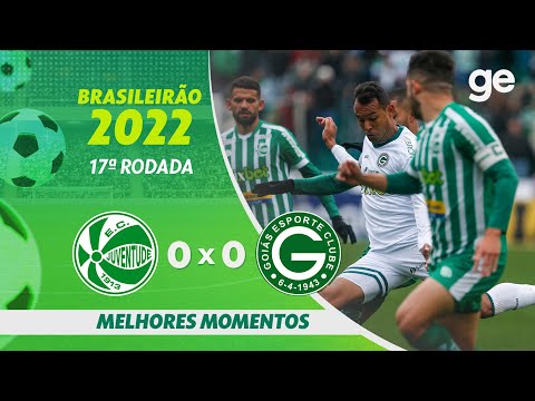 Gols e lances de Juventude-RS x Goiás