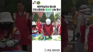 대한적십자사봉사회 구리시협의회 봄김치 나눔 행사 이미지