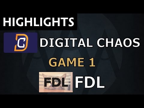 Digital Chaos vs Friendship, Dedication, Love [Game 1] The Summit 5 - Dota Highlights