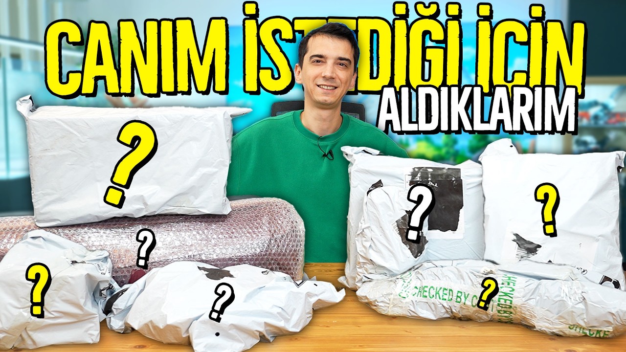 Canım İstediği İçin Aldıklarım! Toplu Paket Açılışı