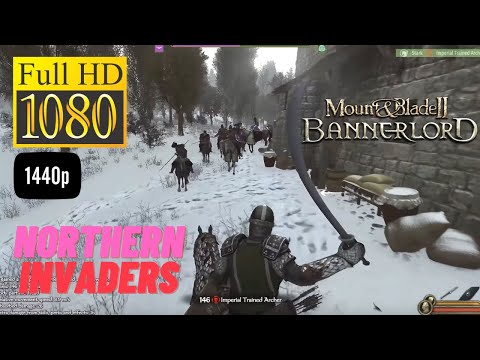 Stark Defending Village against Northern Empire Bannerlord | Prabal's Gallery