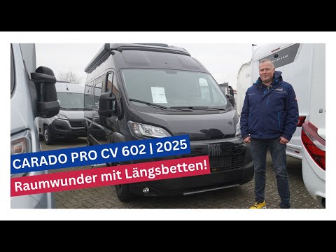 Der Carado Pro CV 602 - Ein Raumwunder mit Längsbetten auf nur 6 Metern!