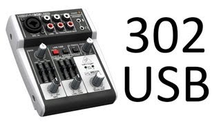 Video thumbnail for Behringer XENYX 302 USB Mixer Review by Joe | JLDJUK