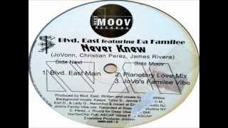 Blvd. East featuring Da Familee - Never Knew (JoVo's Familee Vibe) 2001 NEXT MOOV RECORDS