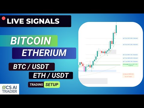 Bitcoin live trading | Etherium Live Trading | btc eth btcusdt ethusdt live trading signals